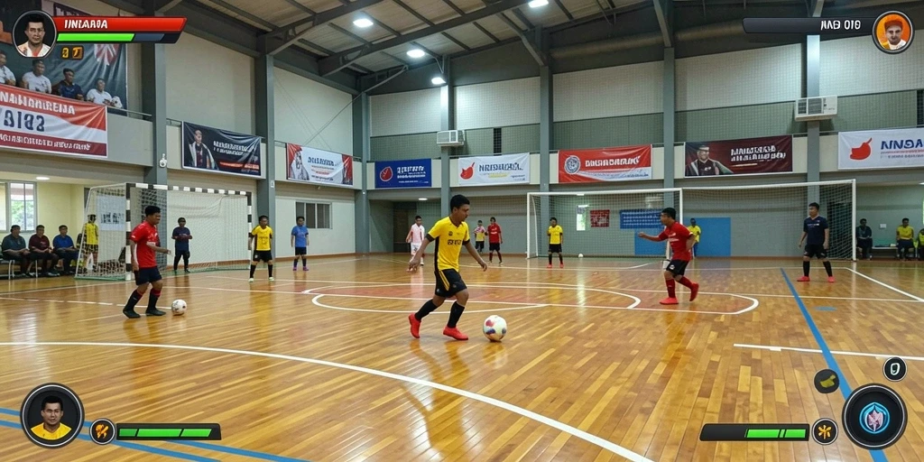 Tangkapan layar menampilkan petualangan seru di level pertama.