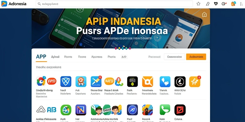 Tampilan awal yang menarik dan penuh warna.