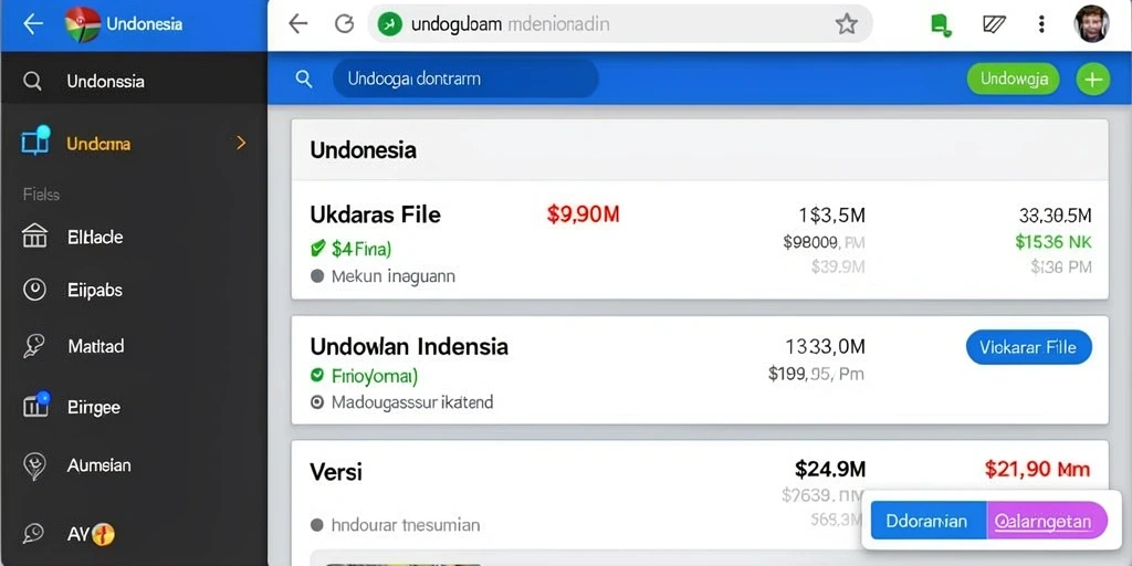 Tampilan antarmuka yang menarik dan user-friendly.