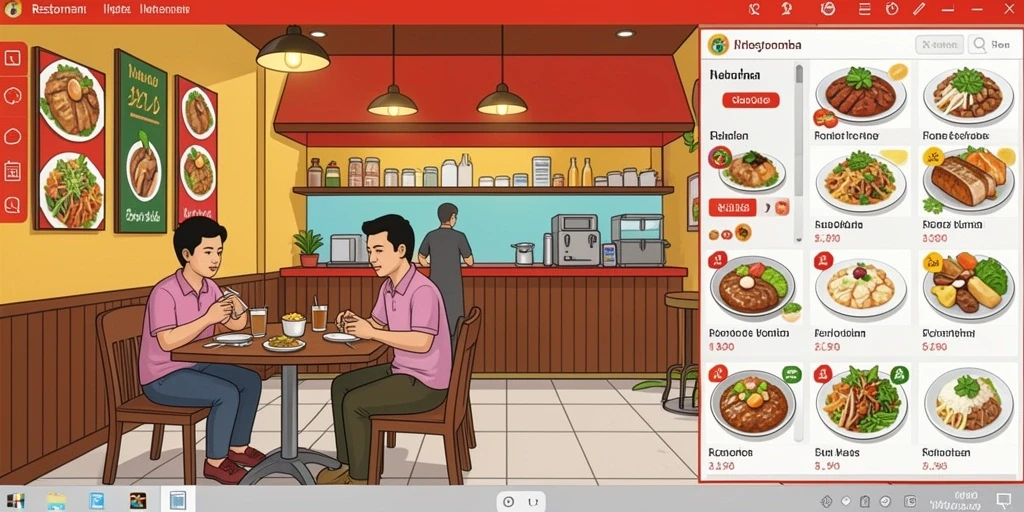 Tampilan antarmuka yang menarik dan mudah dipahami.