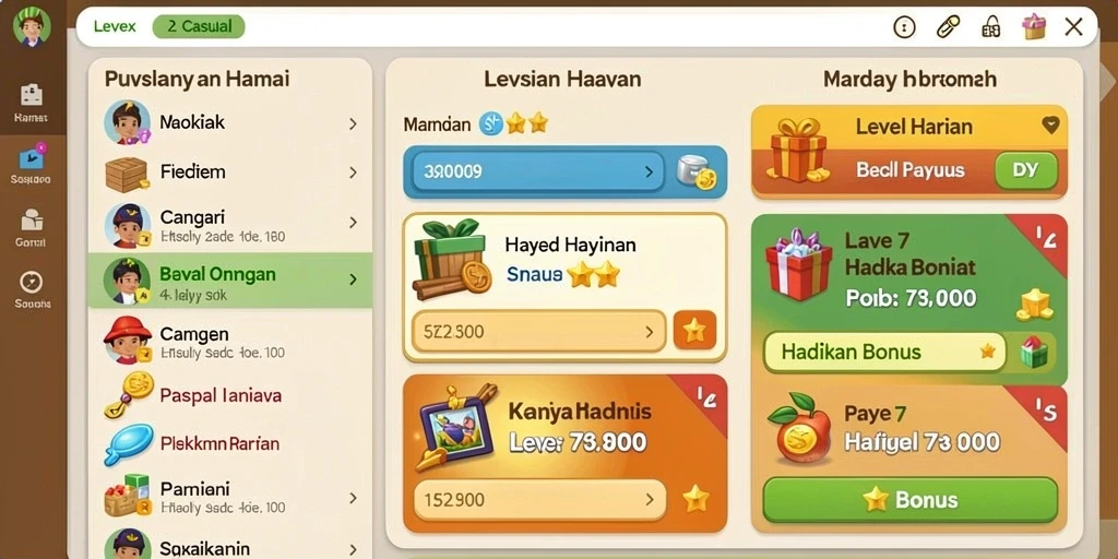 Tampilan utama IRAMATOGEL yang menarik dan intuitif.