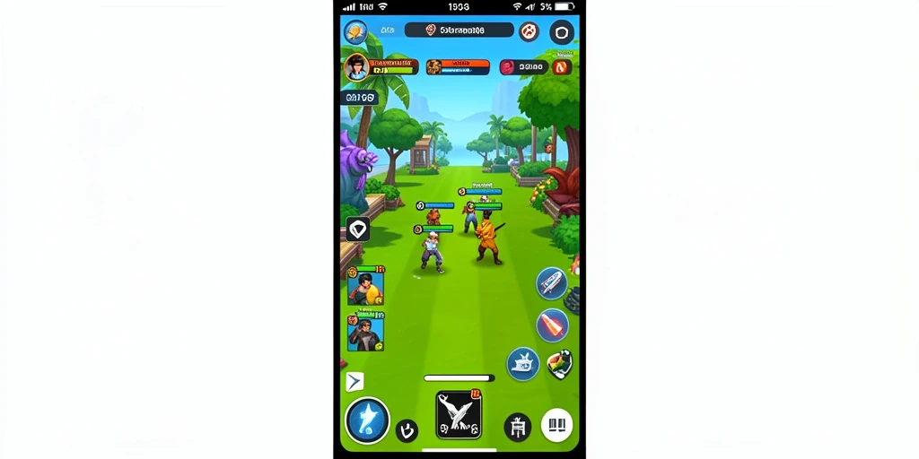 Screenshot menampilkan tampilan awal permainan yang menarik.