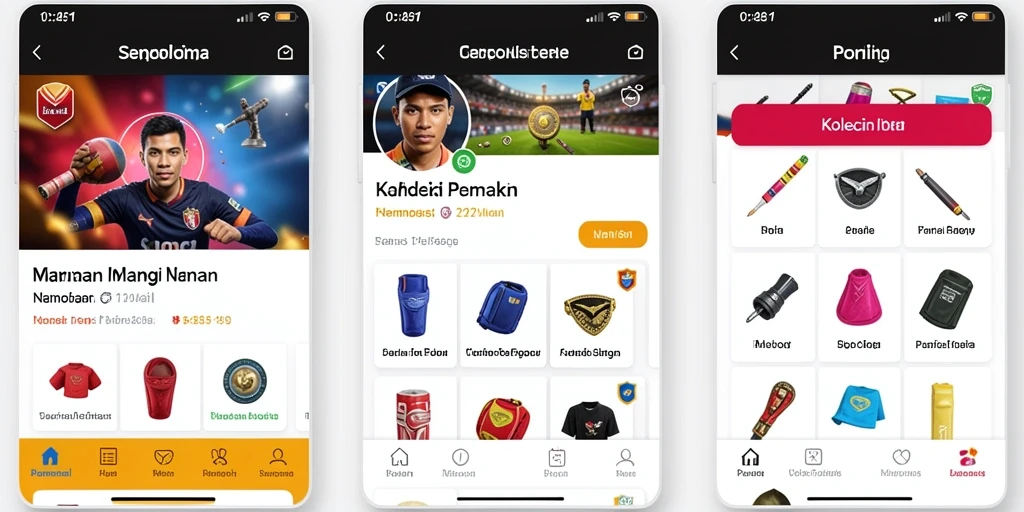Tampilan utama aplikasi NUSABET yang menarik.