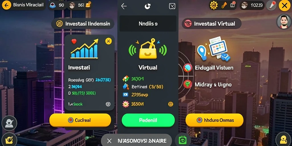Tampilan antarmuka utama yang menarik dan intuitif.