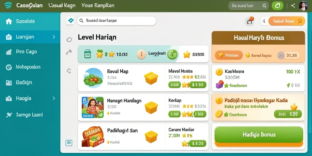 Tampilan utama aplikasi PENIDABET yang ramah pengguna.
