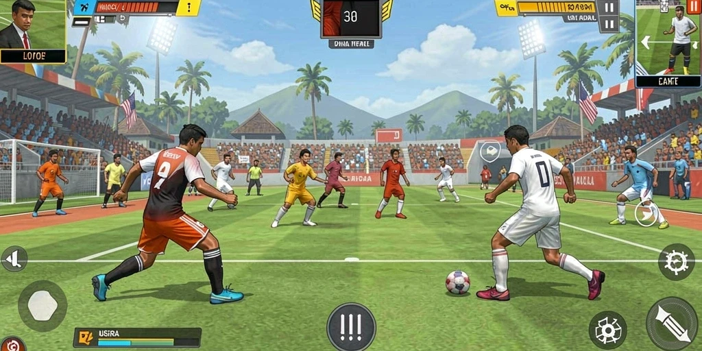 Tampilan grafis yang memukau dan modern.