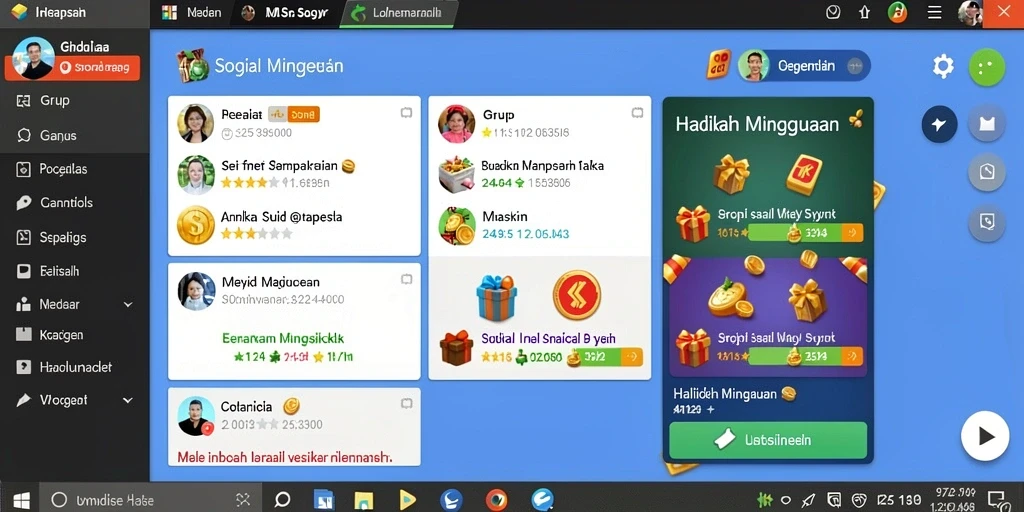 Tampilan antarmuka yang ramah pengguna.