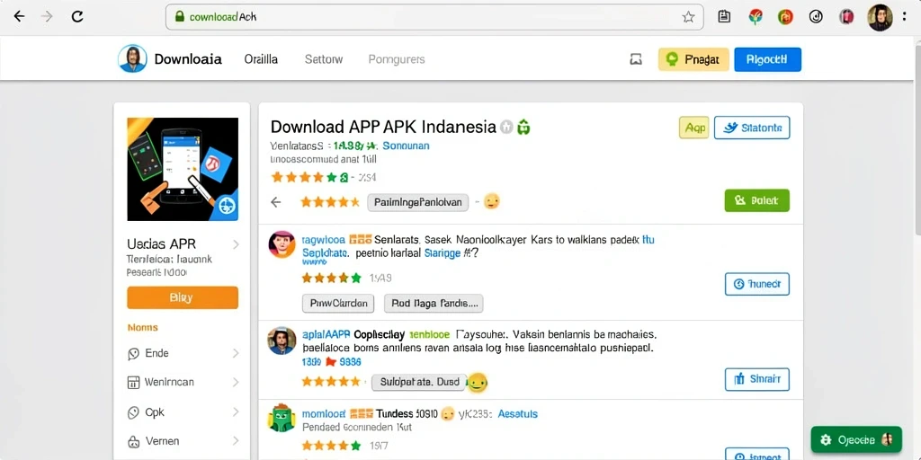Tampilan utama RICH7 yang menarik dan user-friendly.